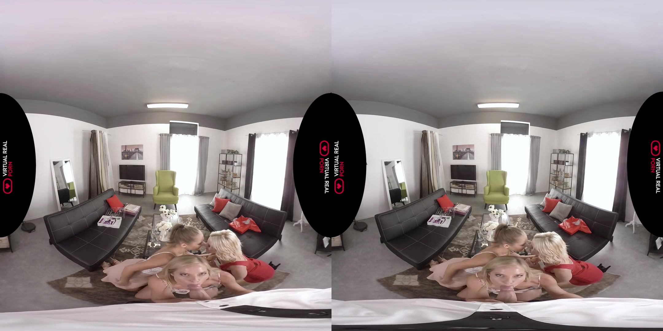 Sicilia & Tiffany Tatum & Zazie Skymm in Bachelorette Party - VirtualRealPorn
