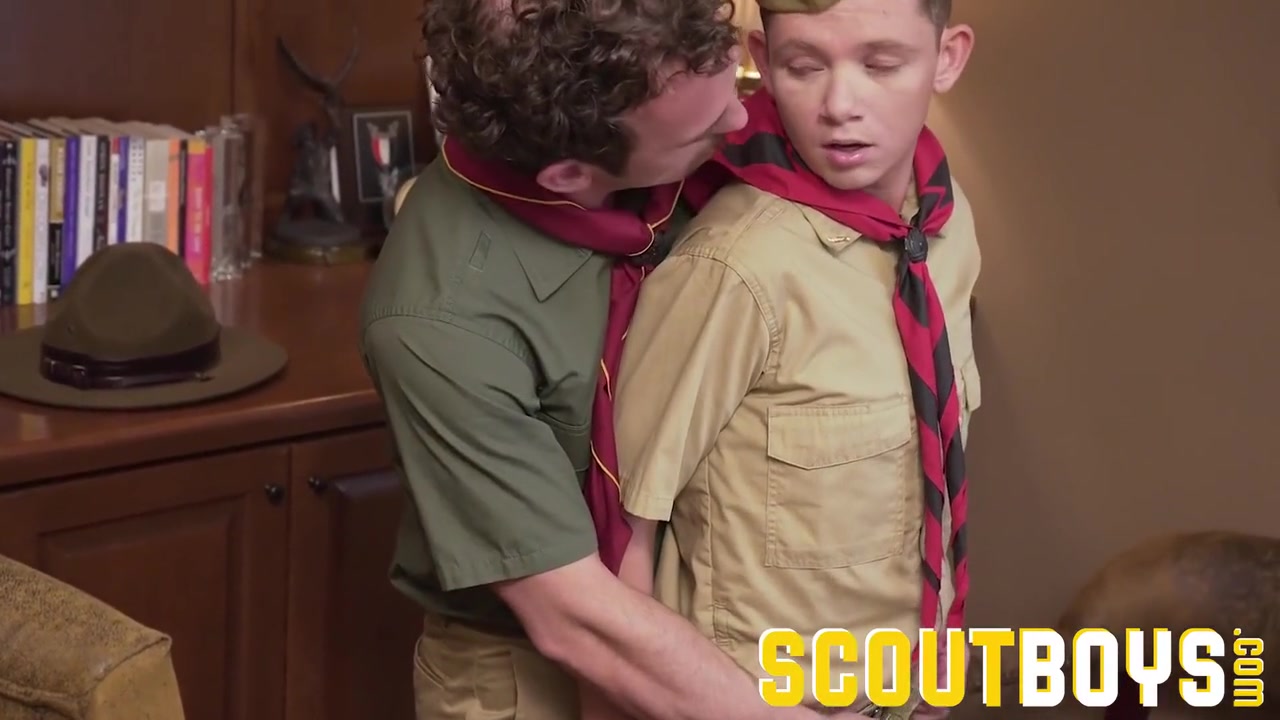 Hot Chiseled Scoutmaster Seduces Fucks A Smooth Twink Raw