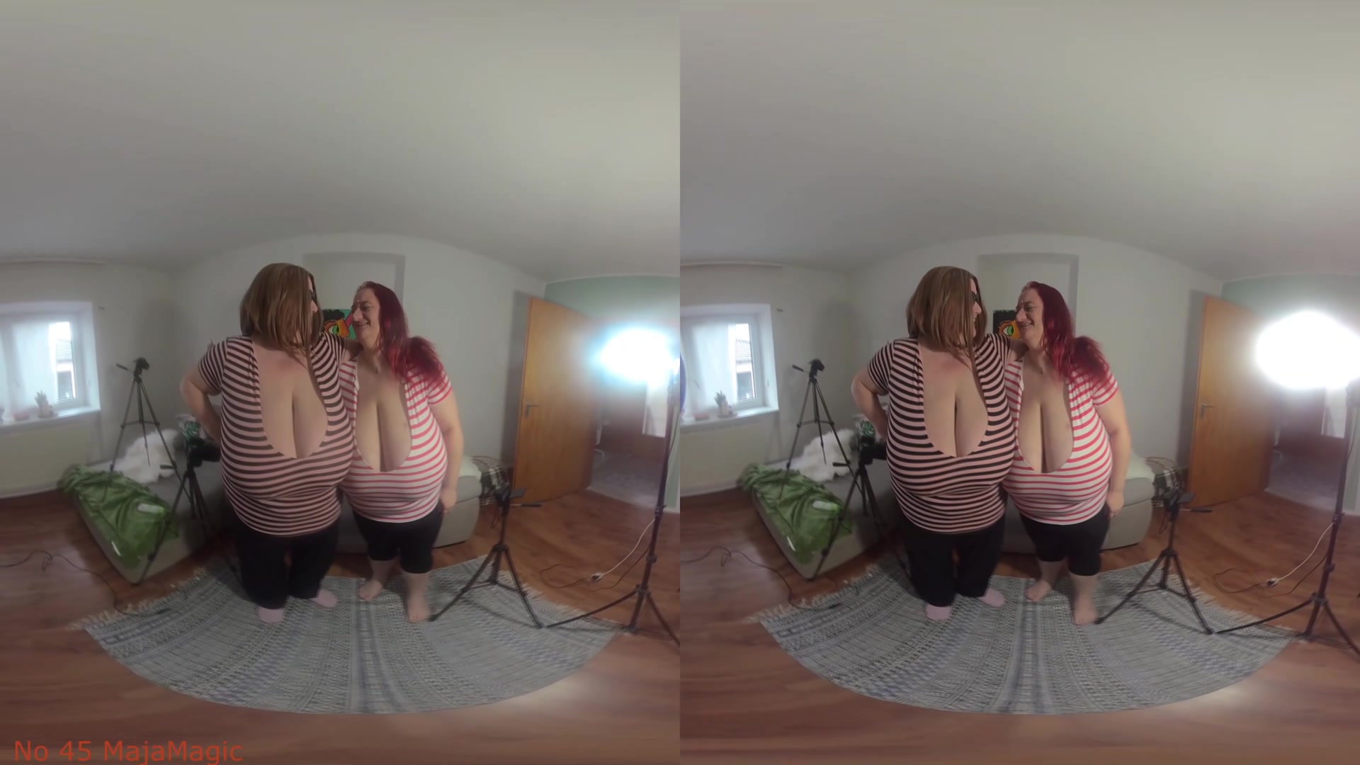 The Tittyfuck Competition: Maja versus Sunniva Round 2 - Who Will Win? - MajaMagic