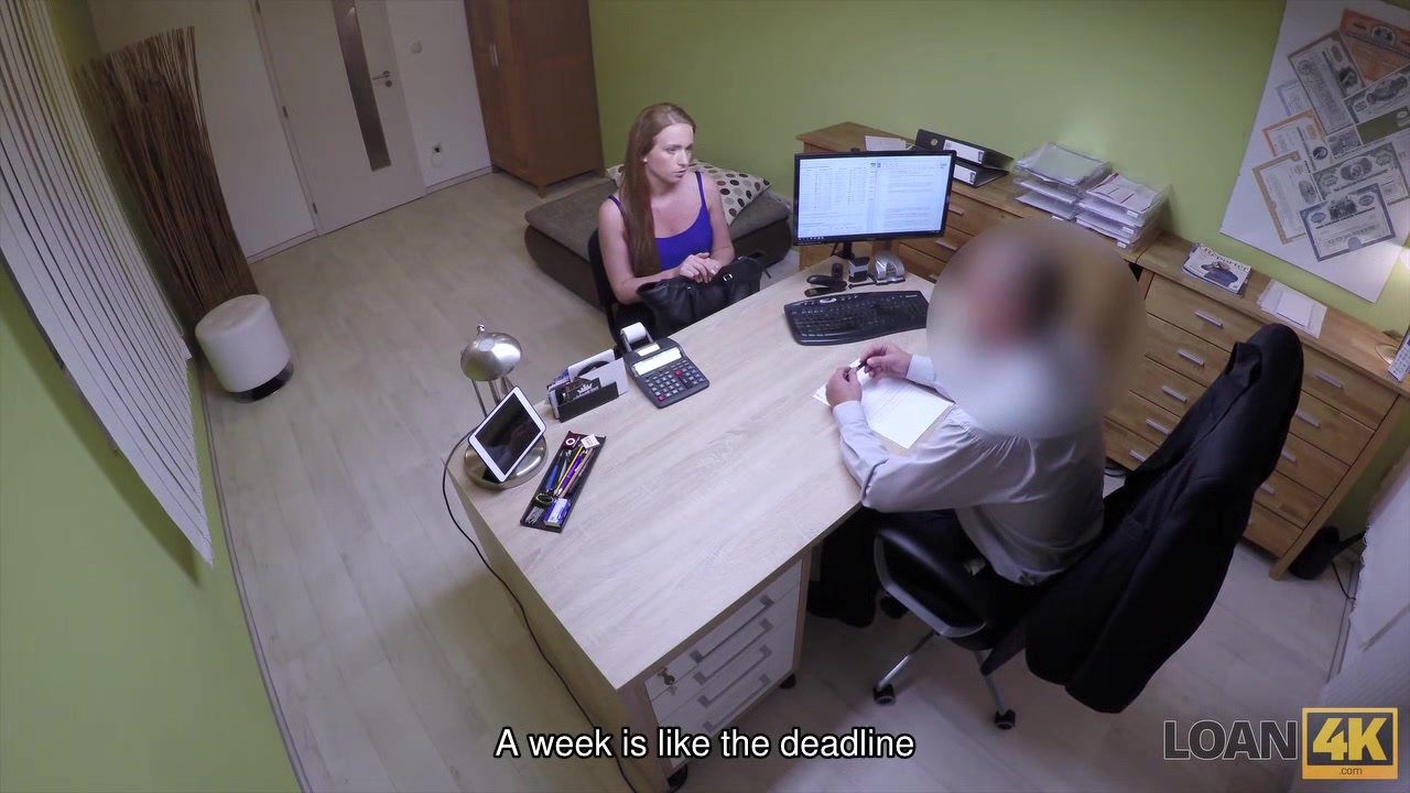 LOAN4K. Chick can finish college thanks to her pussy in loan porn
