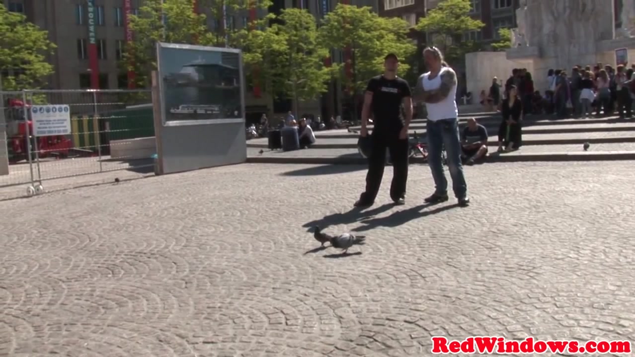 Punk dutch hooker riding tourist cock