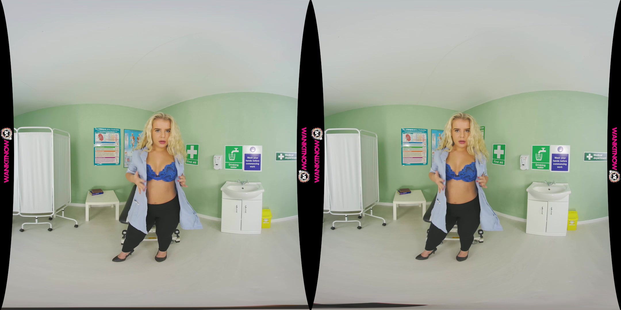 Full Body Examination featuring Dana E - WankitNowVR