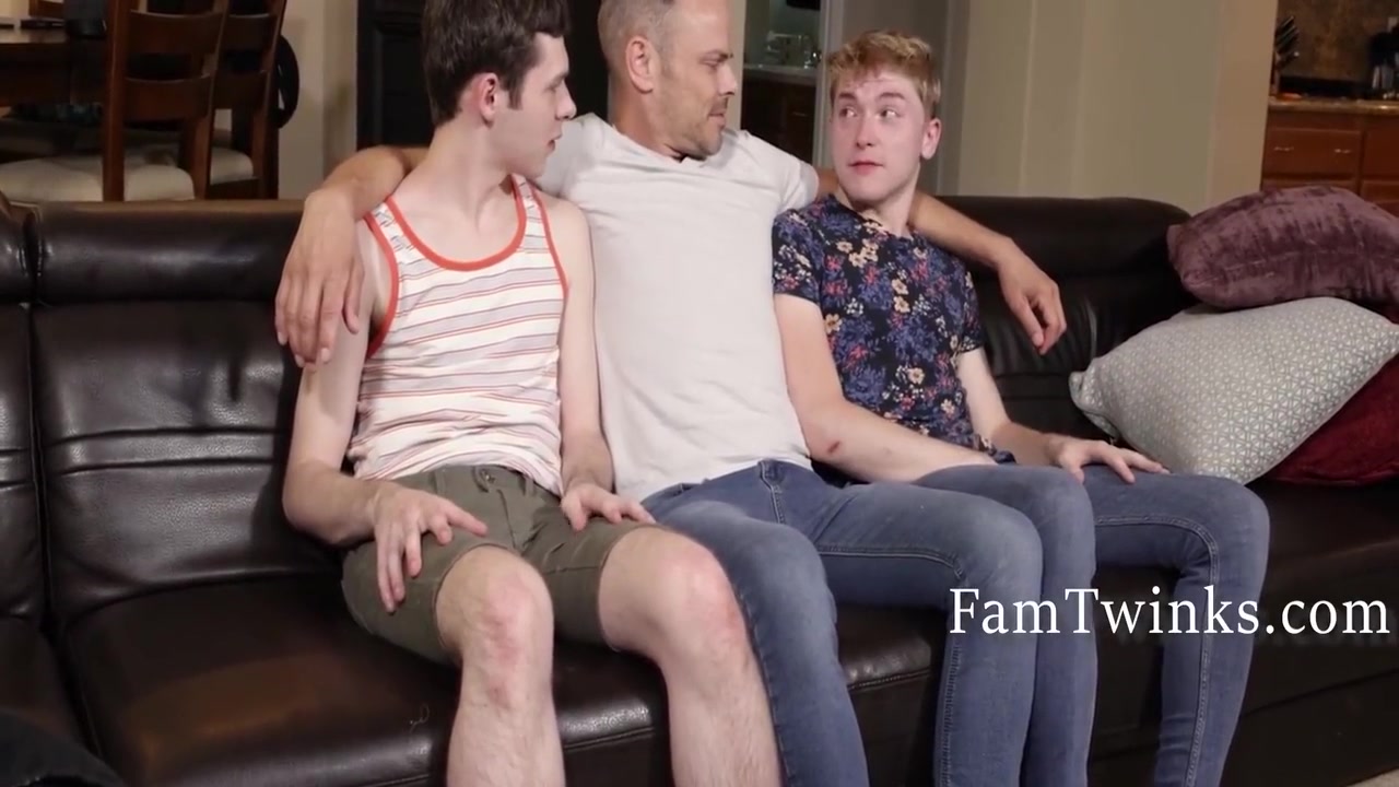 Pervy Stepfather Watches Them Get Naughty 8 Min - Trent Summers, Dakota Lovell And Zacc Andrews