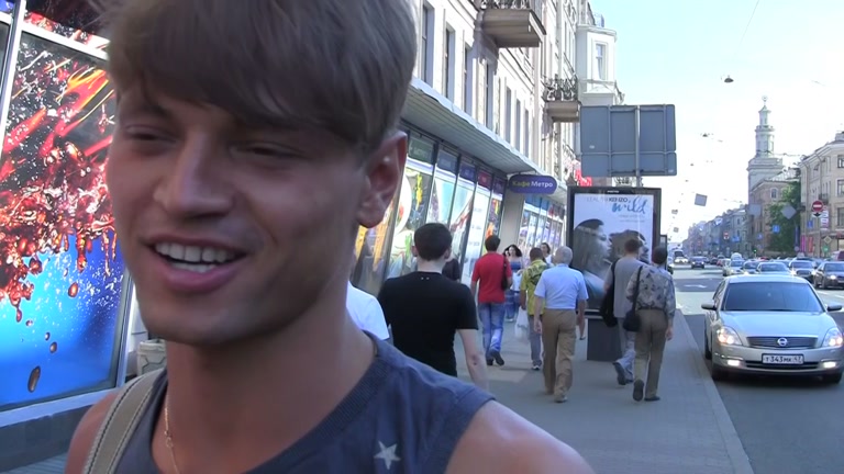 Public sex scenes with natural blonde