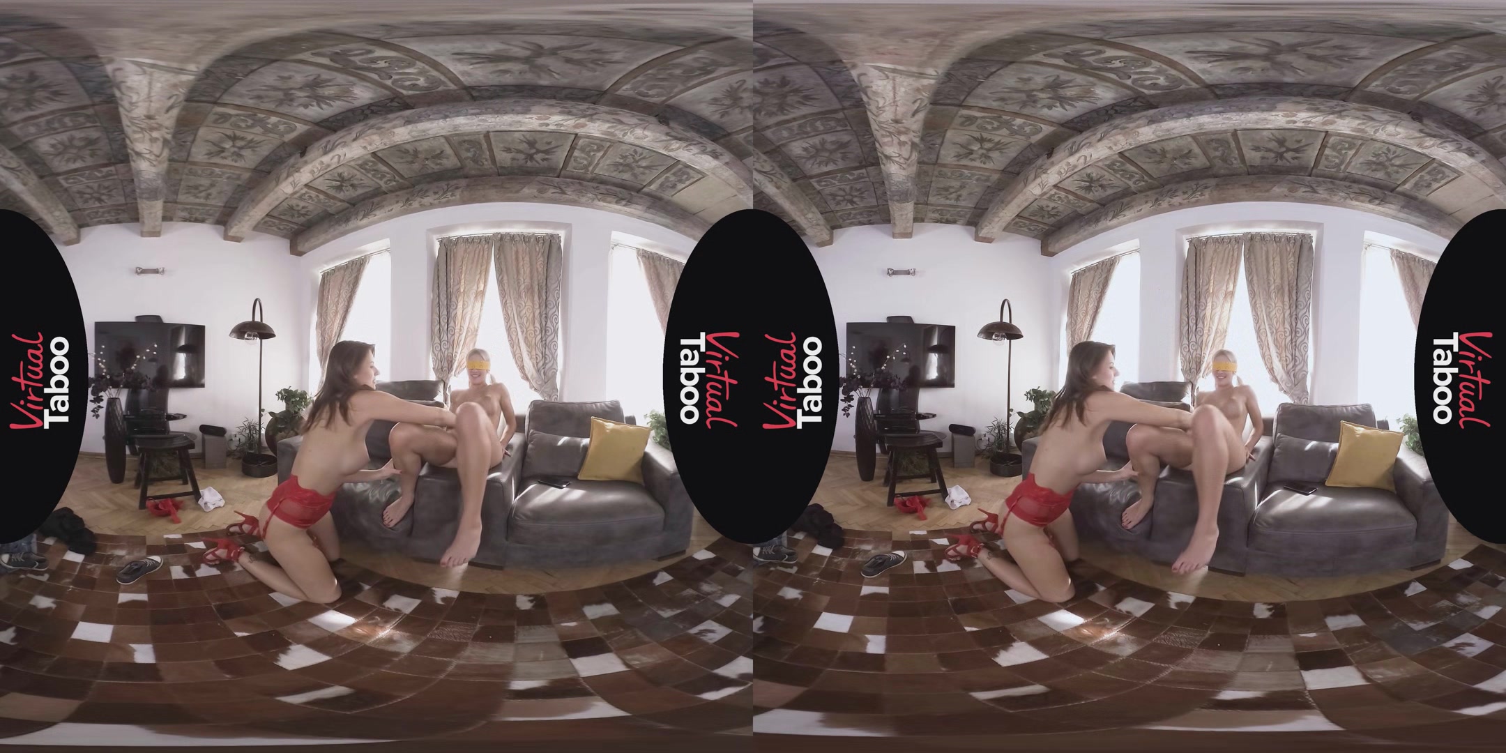 Jenifer Jane, Ria Sunn VR Porn: Mommy, Are You Sure It's A Dildo? - VirtualTaboo