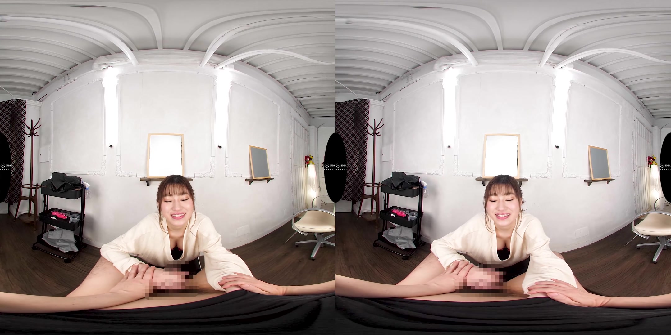 Beautiful & Busty 23 year Old Stylist on the Job - V1VR