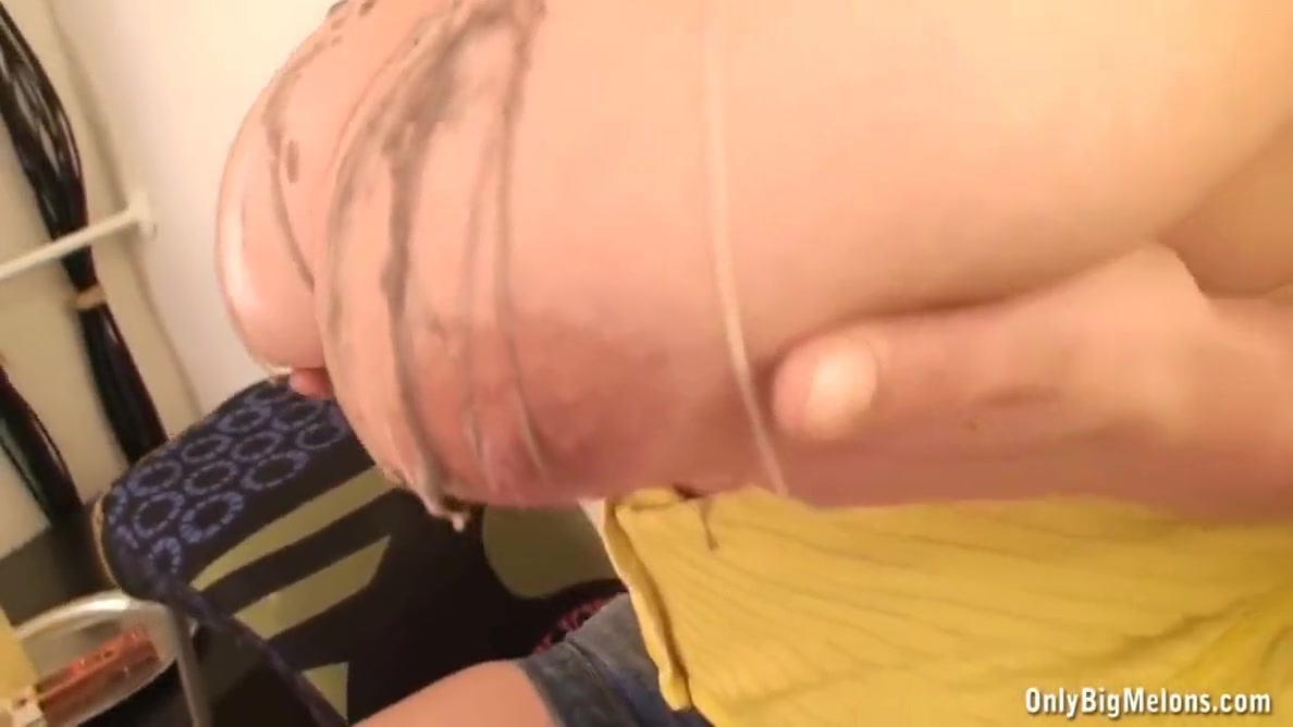 Dripping Hot Wax On Big Tits
