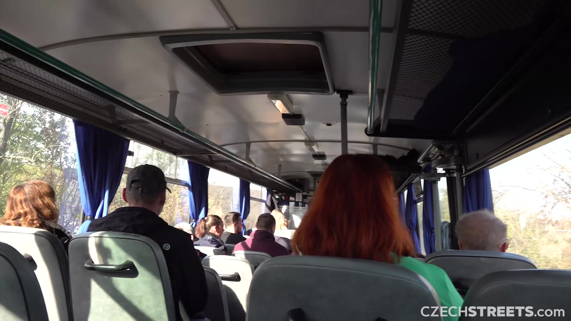 CzechStreets - Luxurious MILF fucked in a public bus