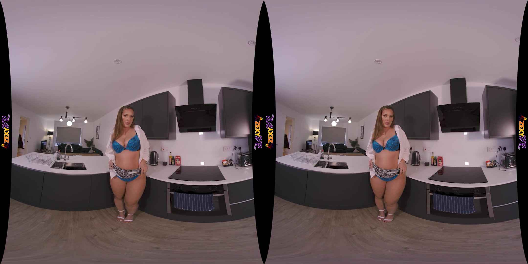 Strip To Unwind featuring Frankie L - ZexyVR