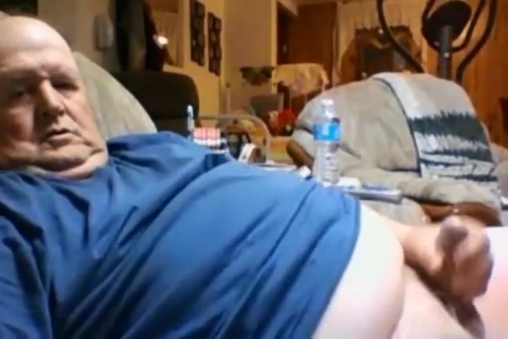 Hot Grandad Wanking