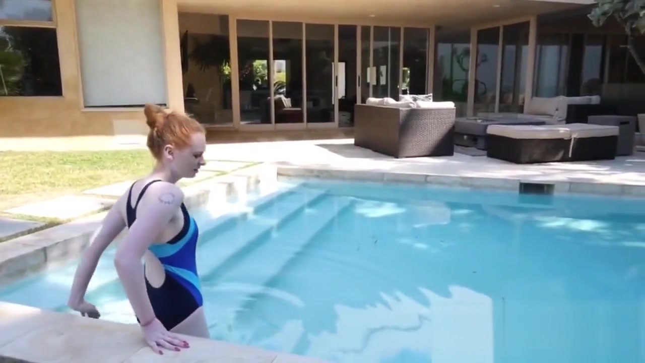 Redhead Bianca Sucks Her Coach