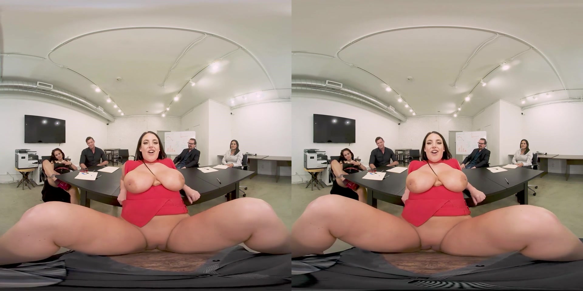Angela White in Laid Off VR Porn Video - VRBangers