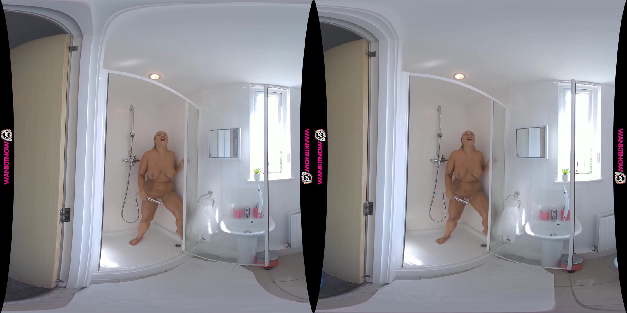 Soapy & Slippery - Busty Beth Getting out the Shower Solo