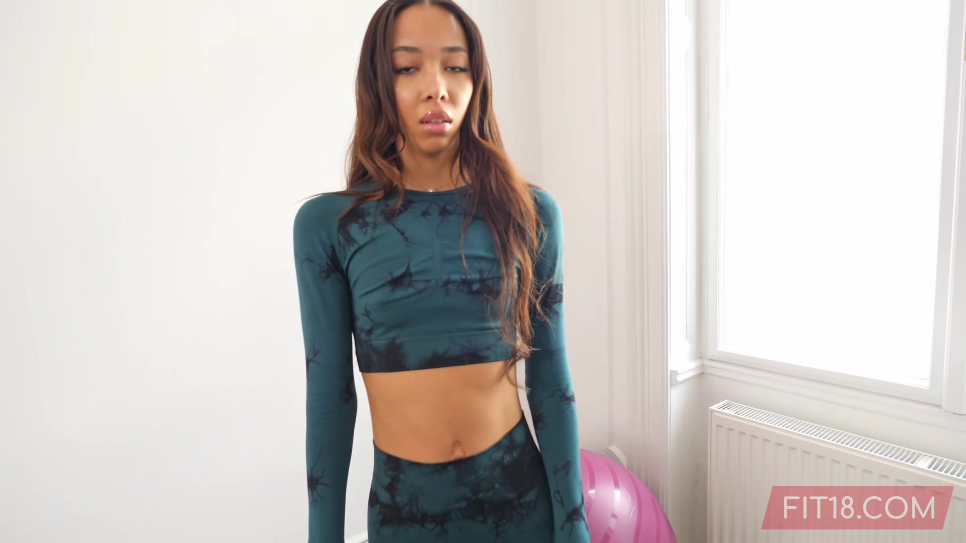 Multiracial Brazilian Russian Filipina Lia Lin Fucks Gym Owner To Pay Debts