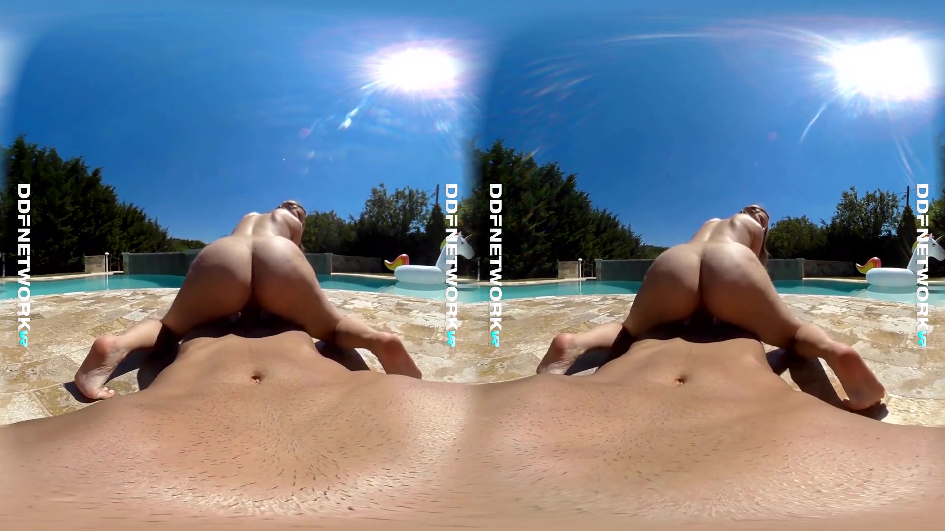 Lady Bug in Hot teen 18+ Banged: Hardcore Boy-Girl Fuck by the Pool - DDFNetworkVR