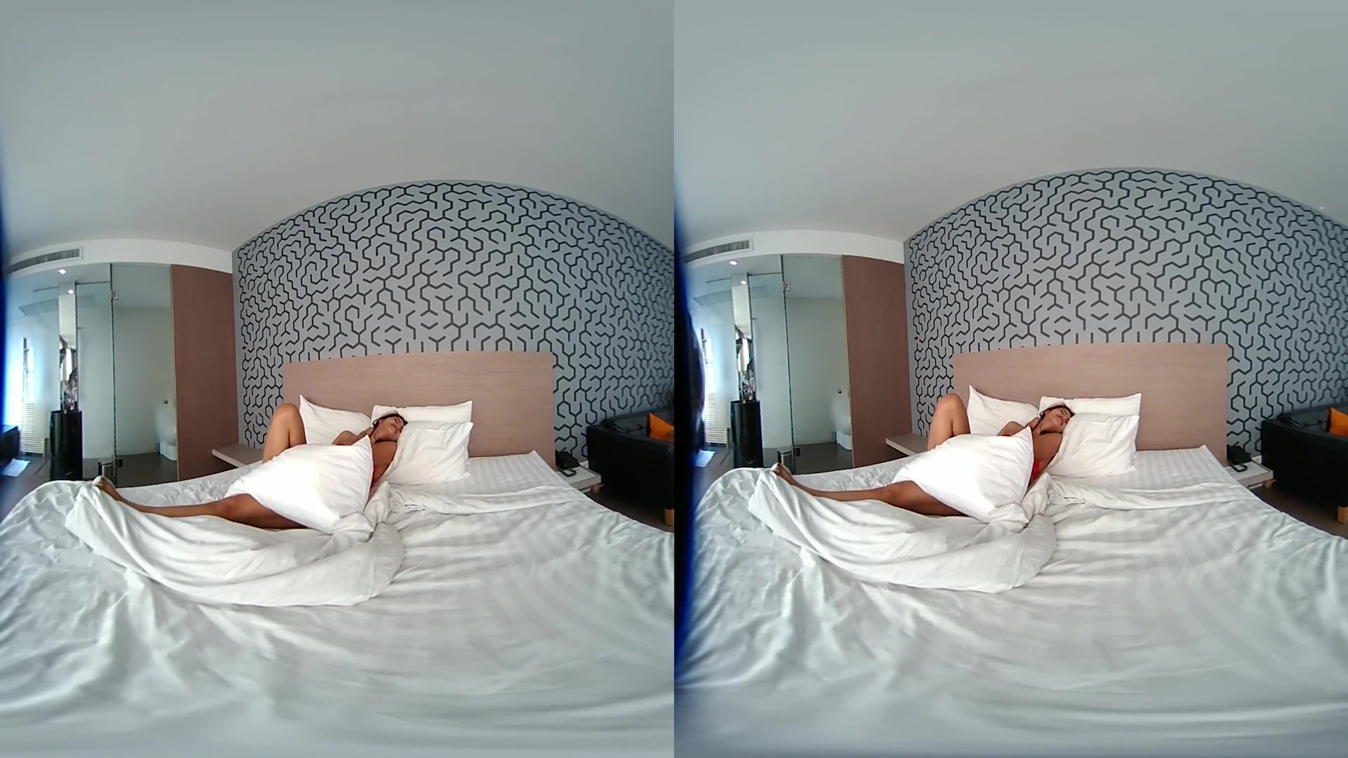 Good Horny Morning With a Cute Brunette teen 18+ - VRpussyVision