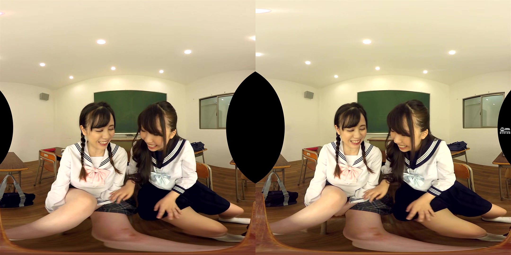 Lesbian Showtime (Schoolgirls Edition) - Japanese Rezu Voyeur