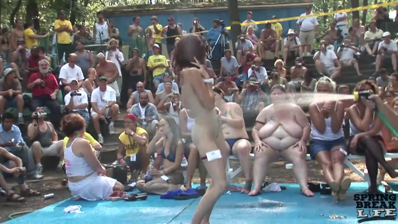 All Naked Wet T at Nudes a Poppin - SpringbreakLife