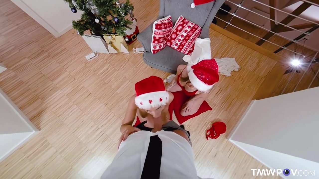 Mina - Your Dick Is Our Christmas Gift With Mia Trejsi