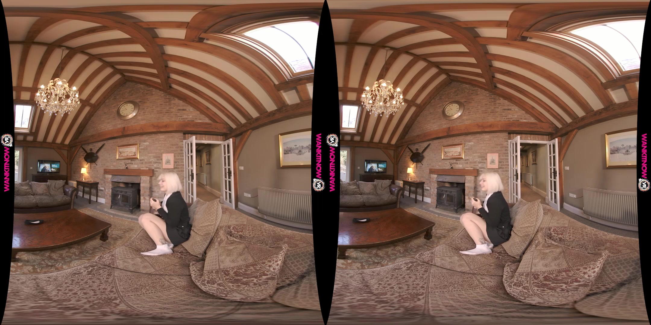 My Step daddy Wanks: Pt1 featuring Baby Dolliiy - WankitNowVR