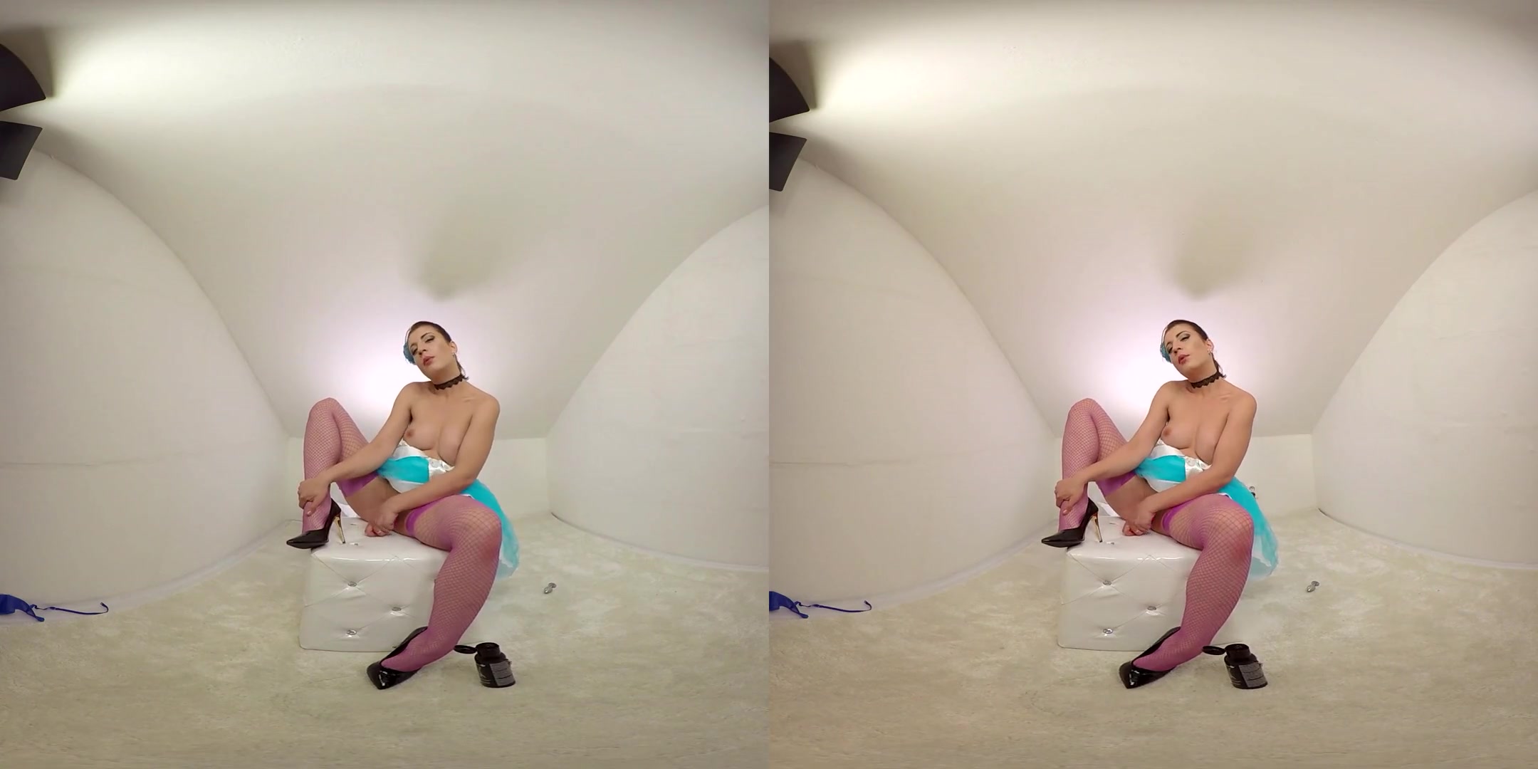 Therese Bizarre in Playing Dress Up and Cumming - BravoModelsMedia