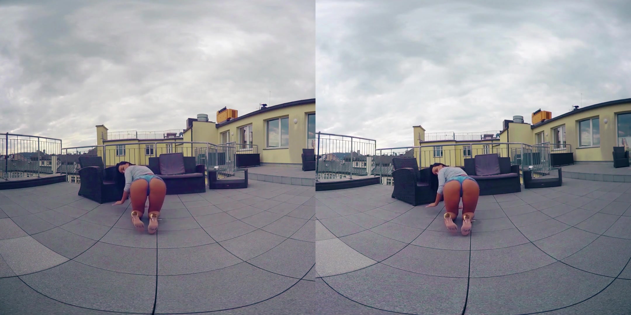 Daphne Klyde in Brunette Hottie Toys Outdoors - BravoModelsMedia