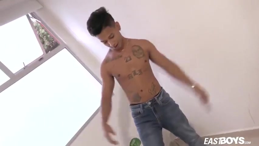 Hot Latino Boy With Big Smile And Big Dick