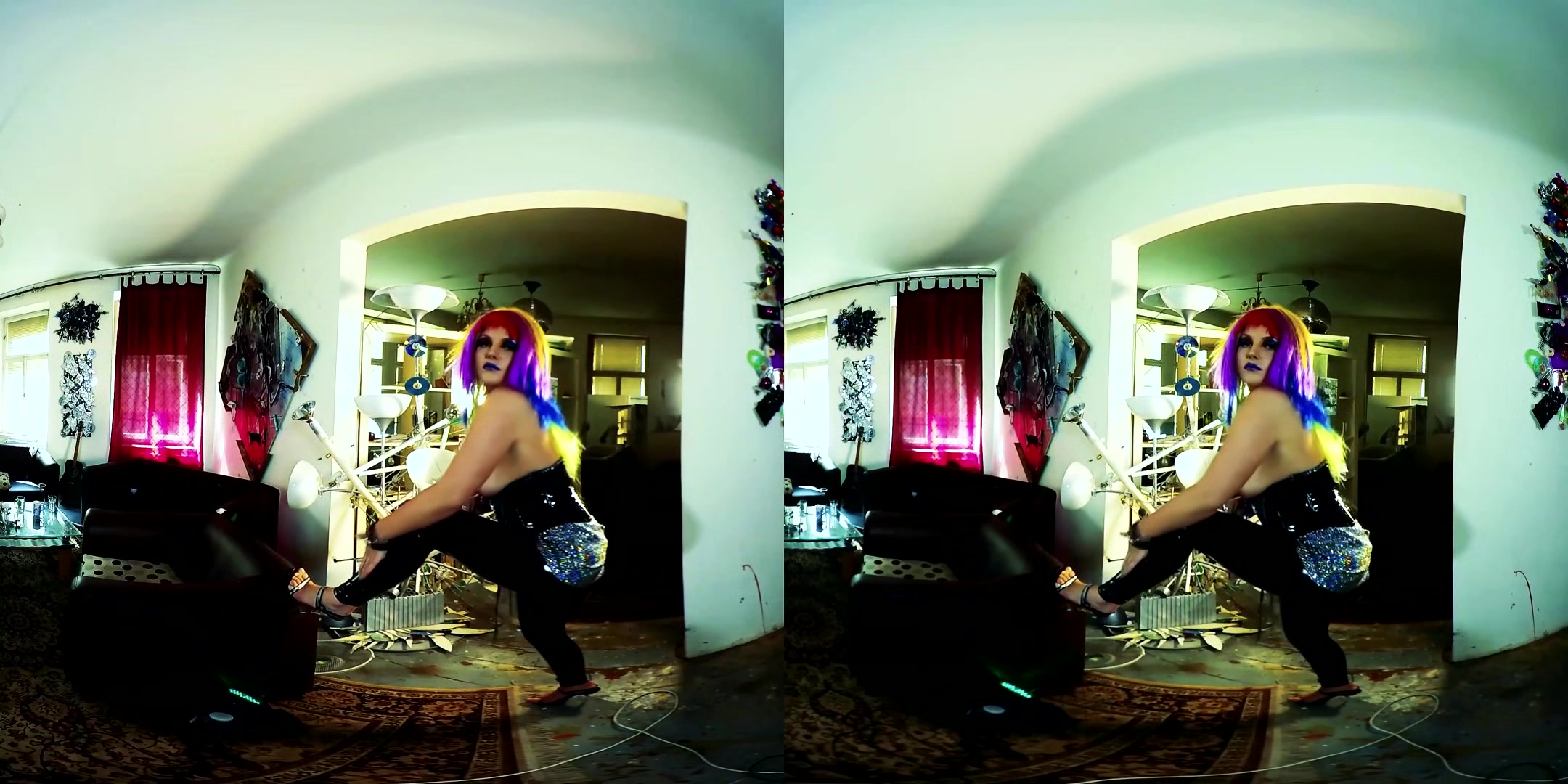 071 - Destiny Vegas - Rocker Girl Strip Fingering