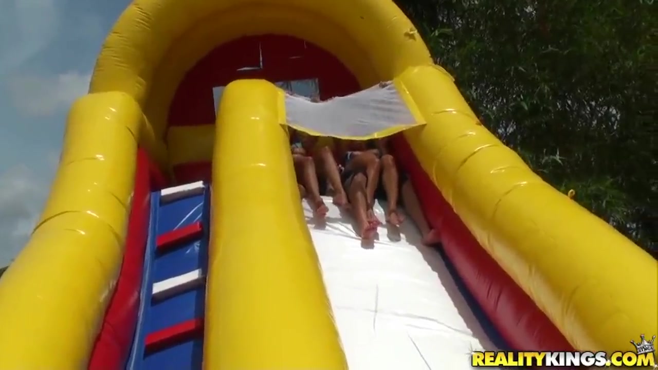 Group fun in the water attraction