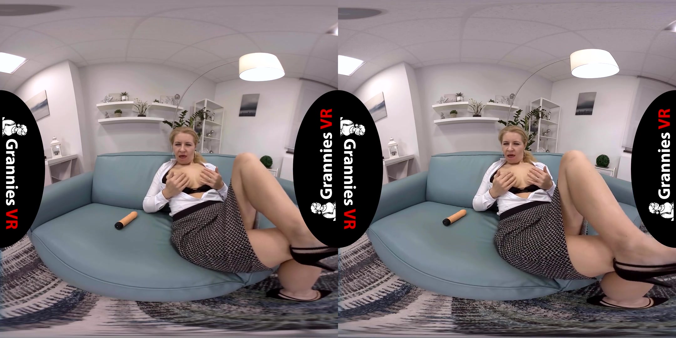 Lady Martha Solo - Mature Toying Shaved - SexLikeReal