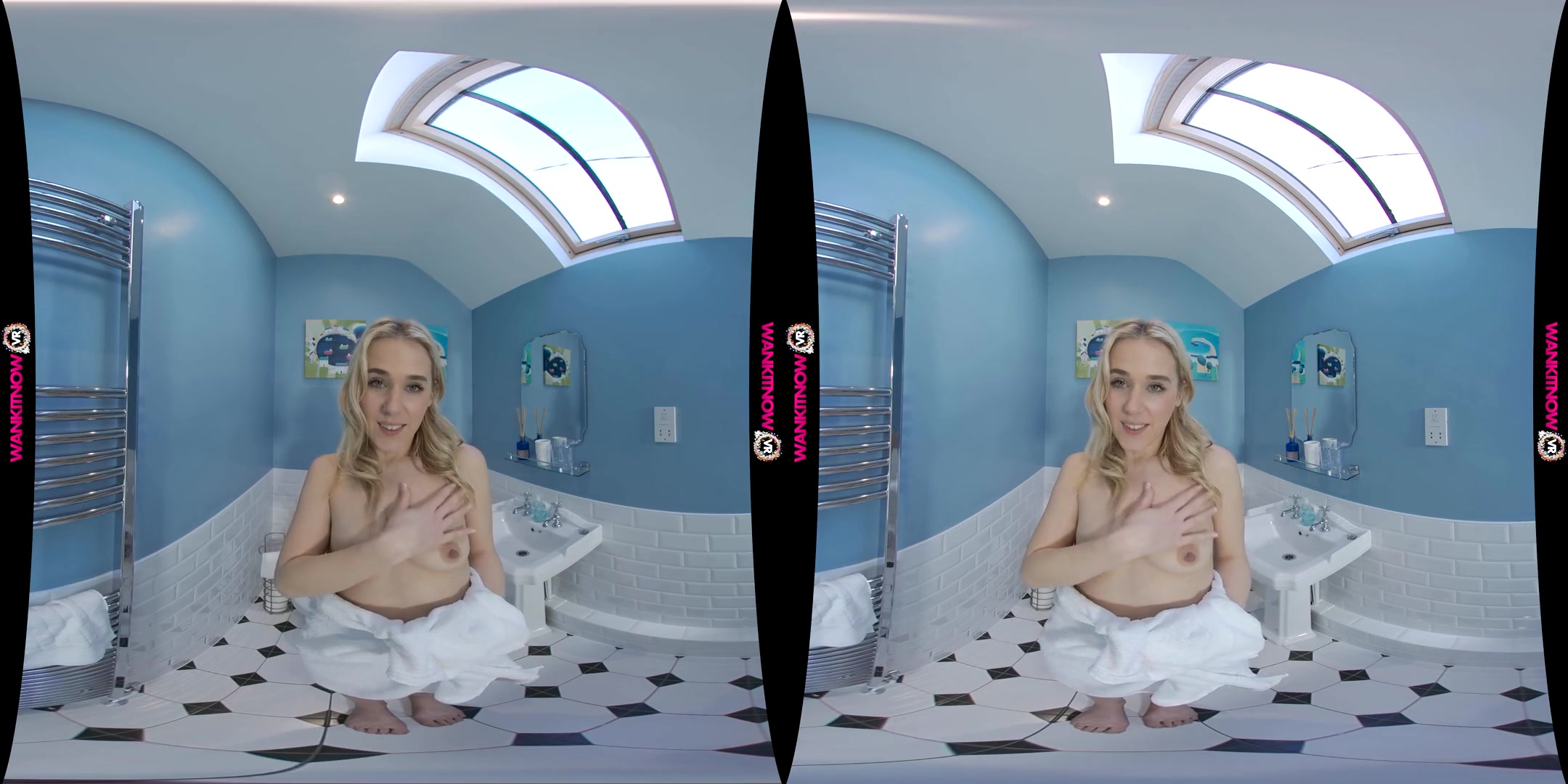 You Can't Wank - Blonde teen 18+ JOI - WankitnowVR - SexLikeReal