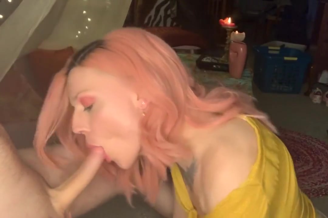 Pink hair, Cock Sucking, Makeup, And Toys