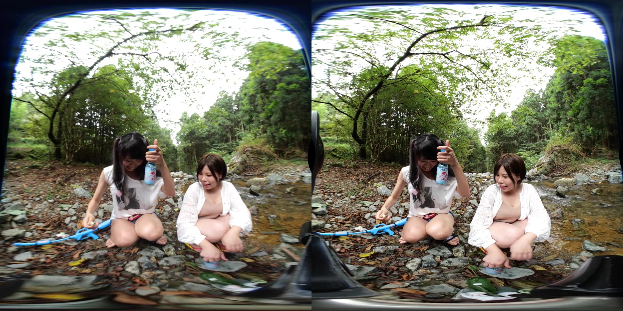 Virtual Dive: A Brighter Summer; Two Hot JAV Idols Softcore Non-Nude Virtual Date in Japanese