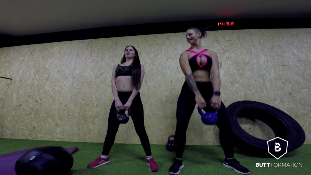 Cassie Fire in Cassie Fire's workout - ButtFormation