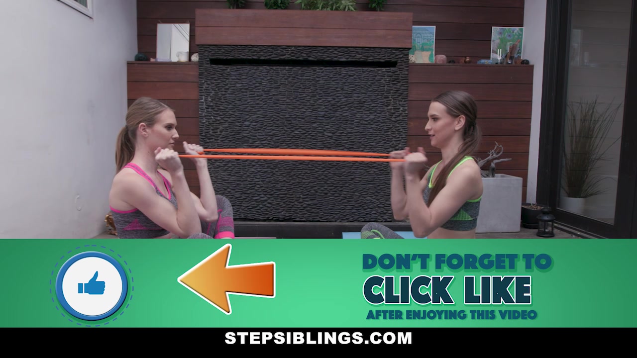 Ashley Lane & Izzy Lush in Spying On Stepsister Snatch - Stepsiblings