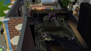 digging out big booty redhead sims 4