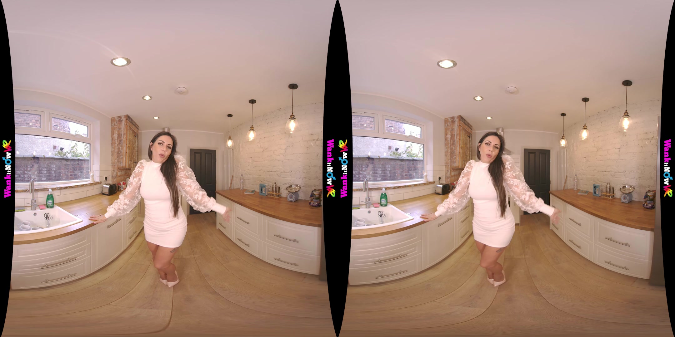Nympho Nanny featuring Roxxy Lea - WankitNowVR