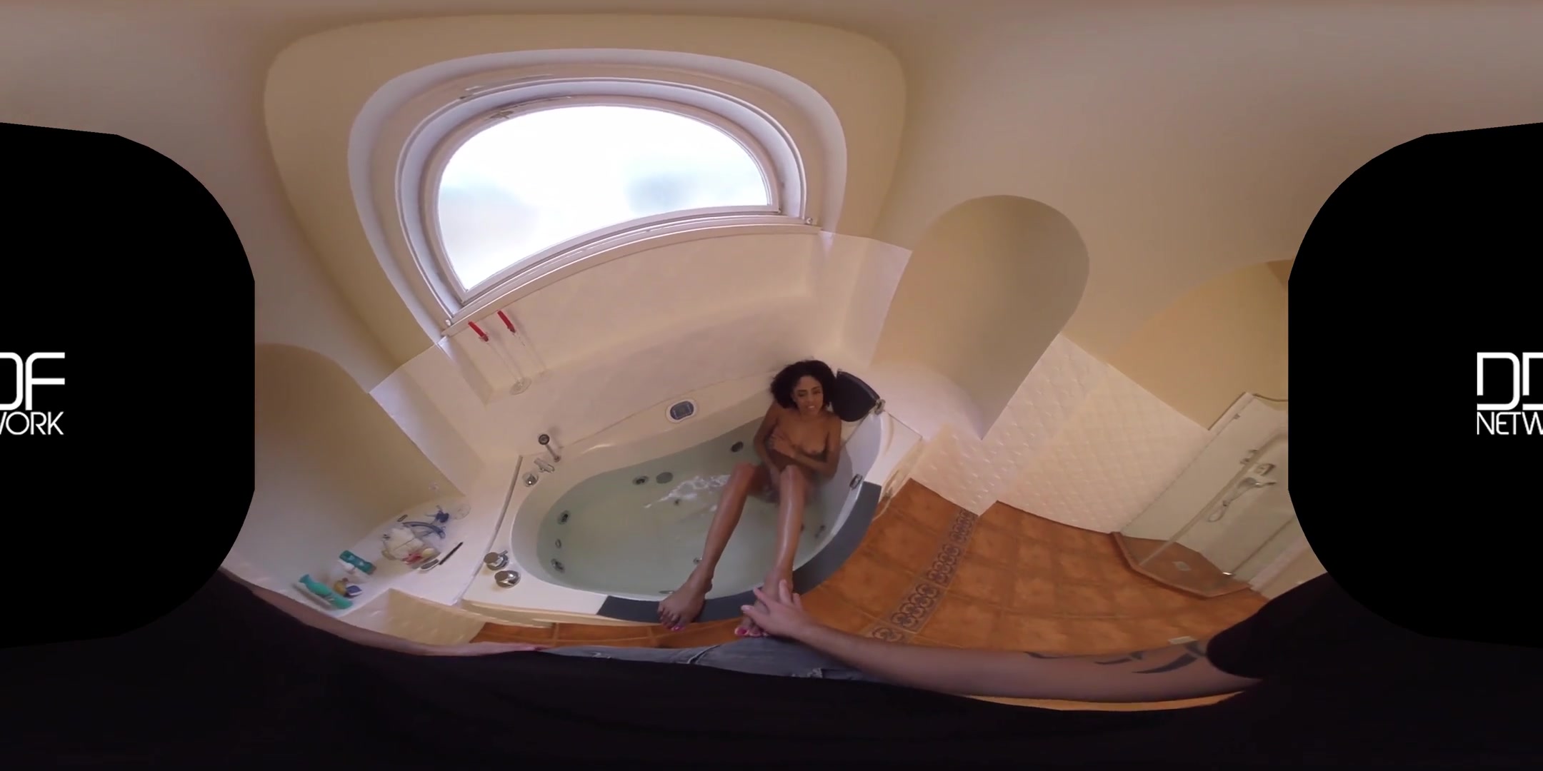 Luna Corazon in Intimate Pleasure: Breath-taking Slim Babe Gives POV Footjob - DDFNetworkVR