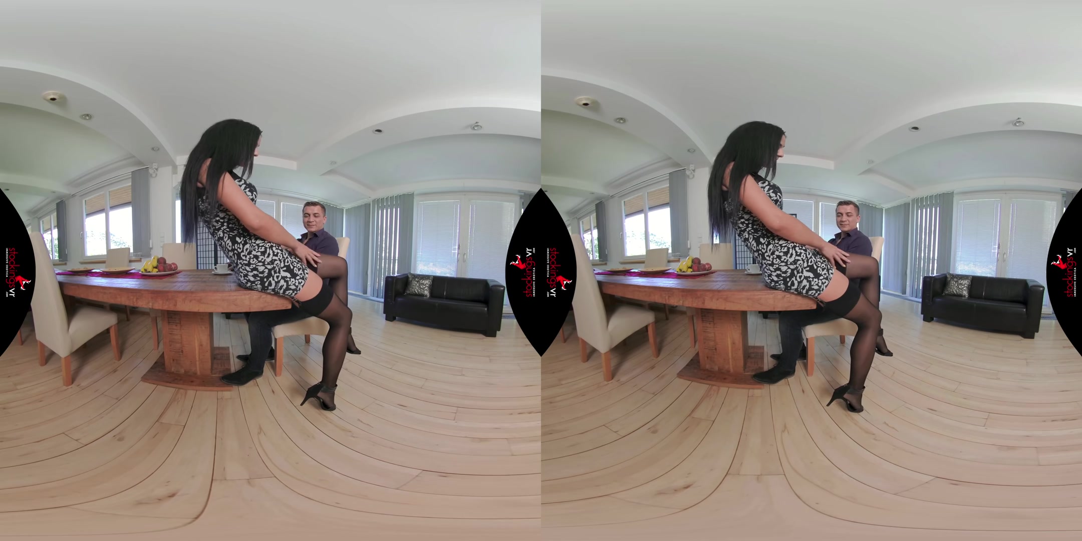 Panty Fucking Hot Wife Martin's Girls - StockingsVR