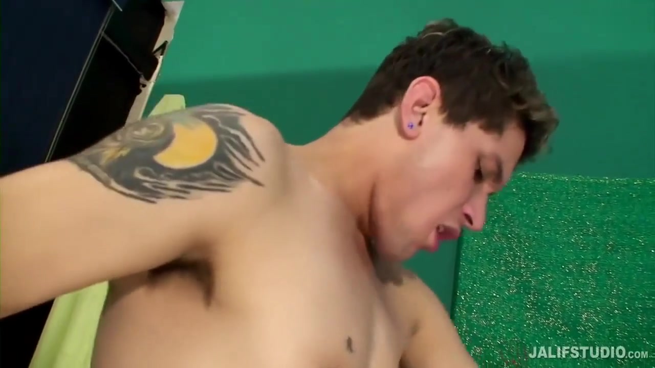 Tattooed Blowjob Cum