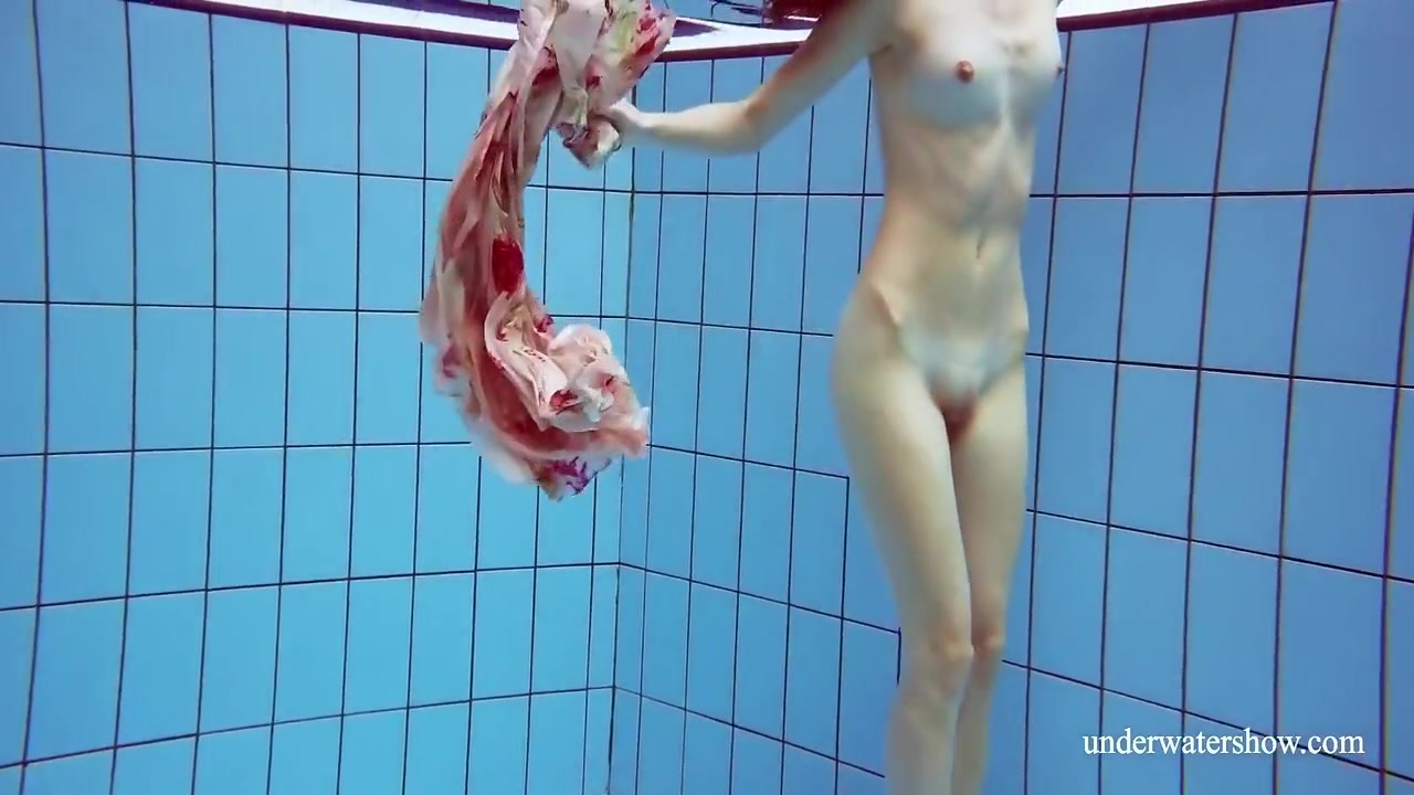 Martina Gorgeous Redhead Teenie Big Tits Swimming