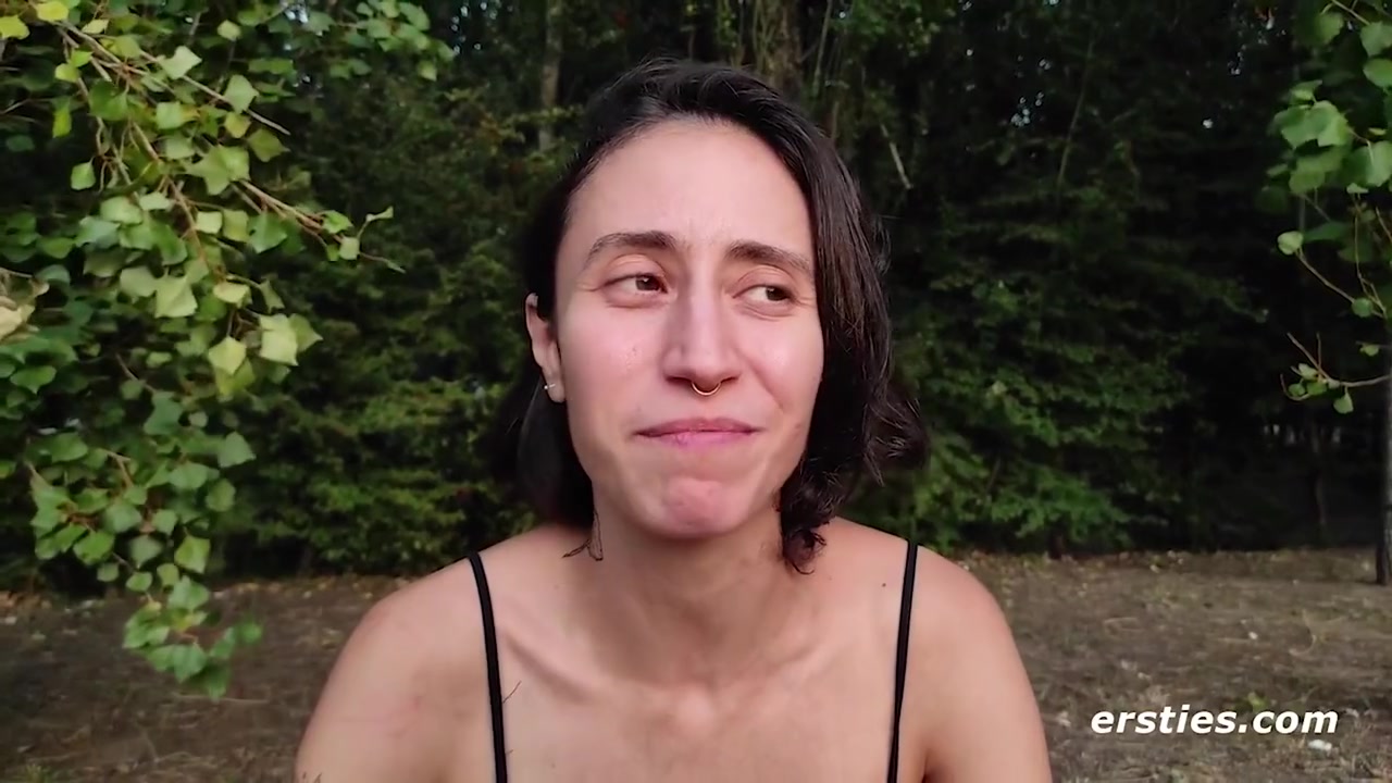 Kinky Brazilian Girl Gets Off In Nature With Odd Objects