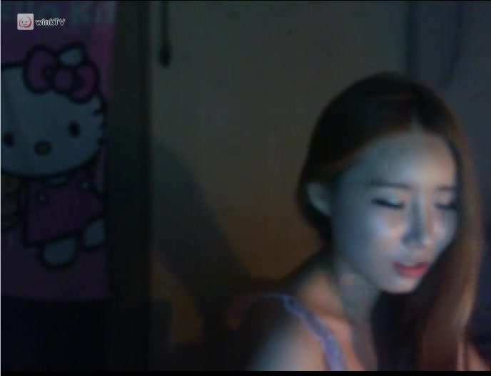 Pretty Asian babes having fuck on a webcam show