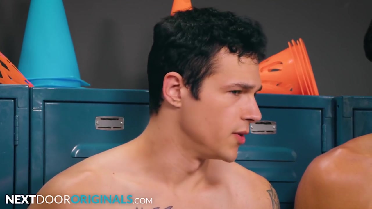 Hunks Caught By Coach Are Drilled By Coach