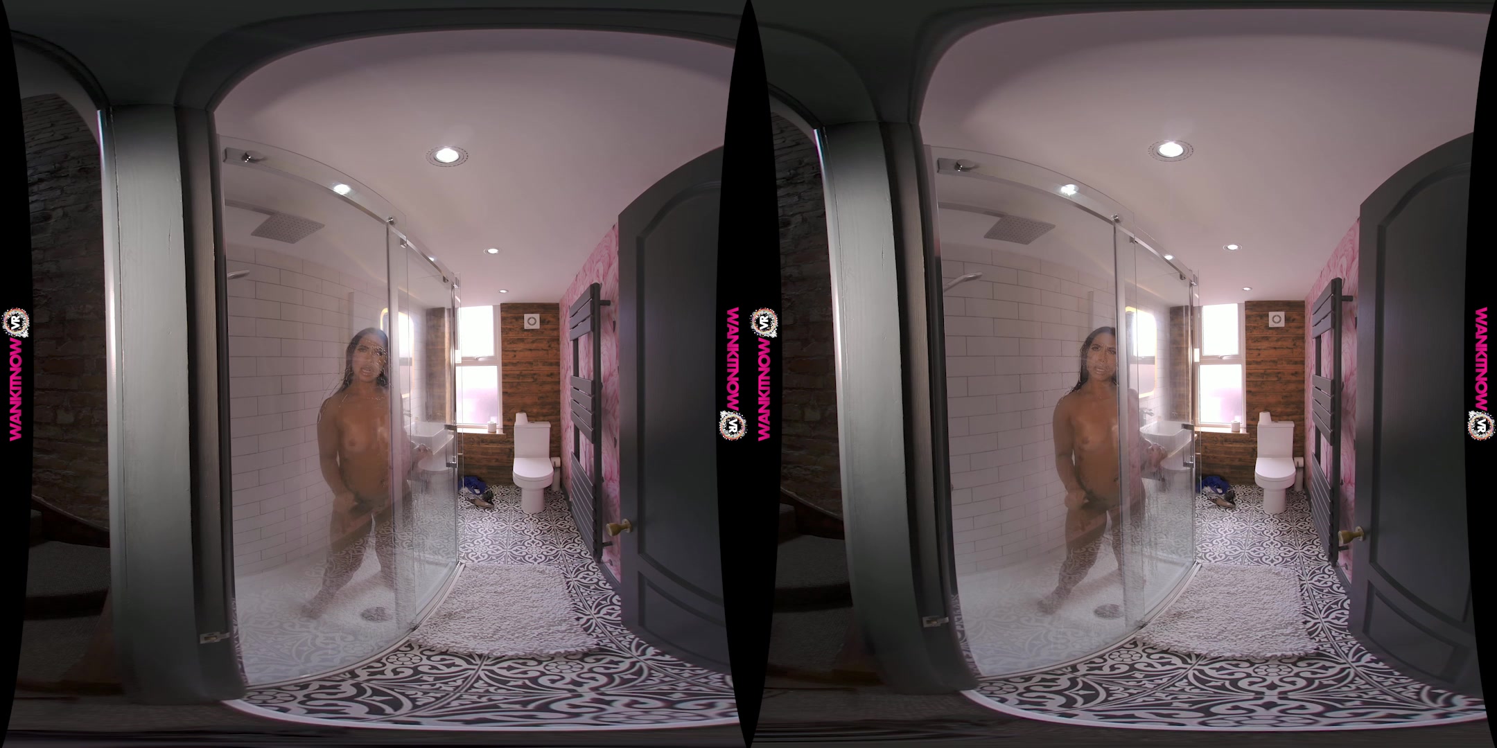 Shower featuring Hannah Shaw - WankitNowVR