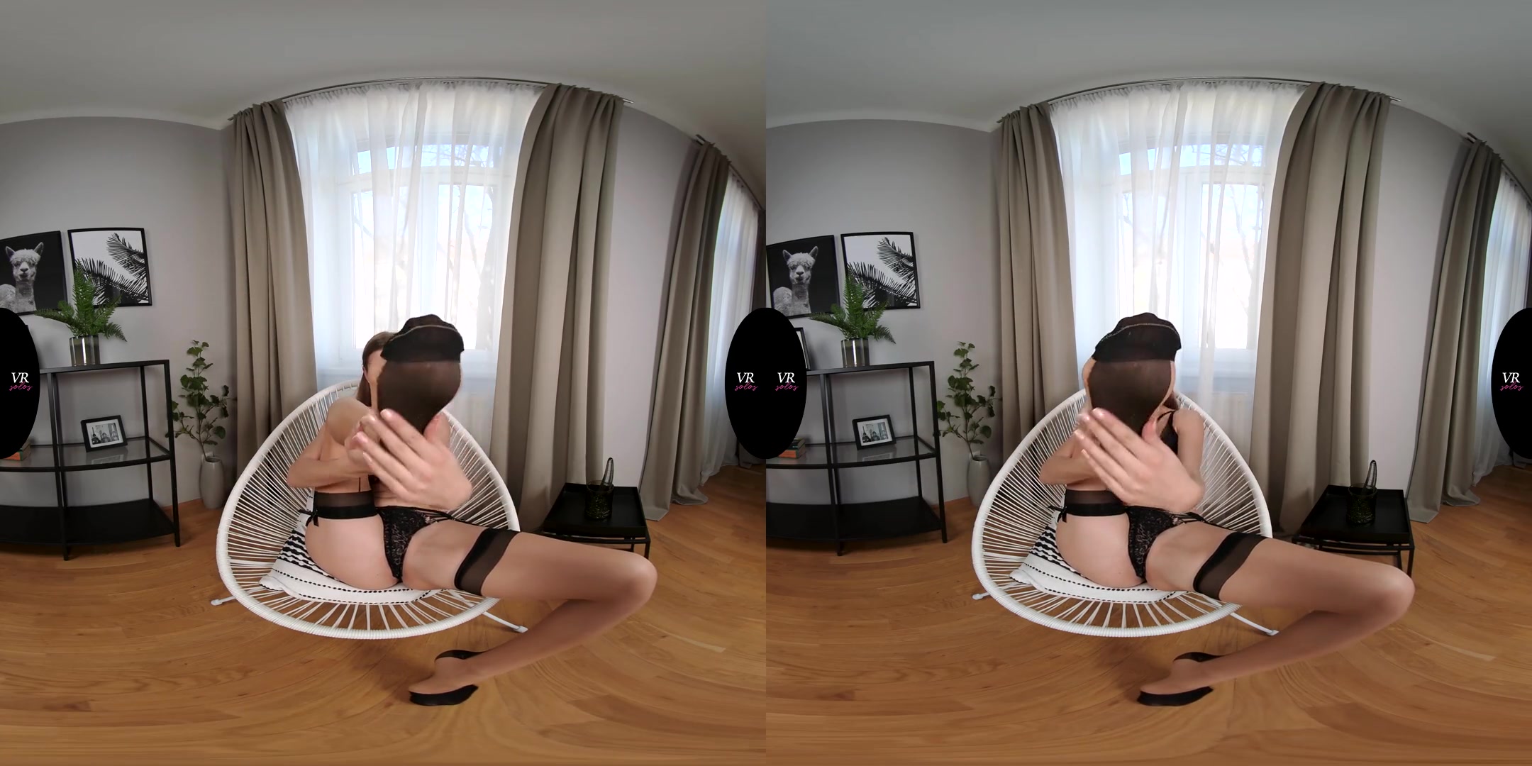 Creamy Pussy - Solo Masturbation in Lingerie - SexLikeReal