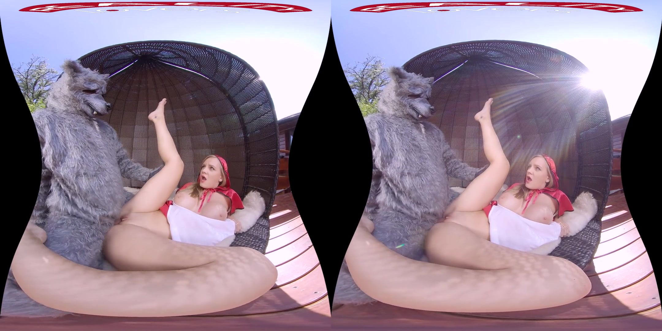 Red Riding Hood - Big Tits teen 18+ Furry Cosplay - SexLikeReal