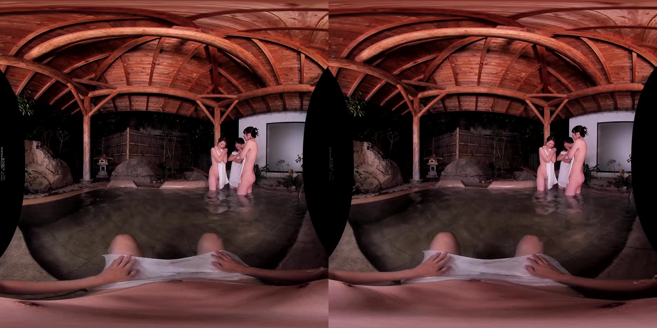 Jun Igarashi, Kyoko Kubo, Nao Yamaguchi An Orgy with Real Married Women at the Class Reunion in the Hot Springs 1 - SexLikeReal