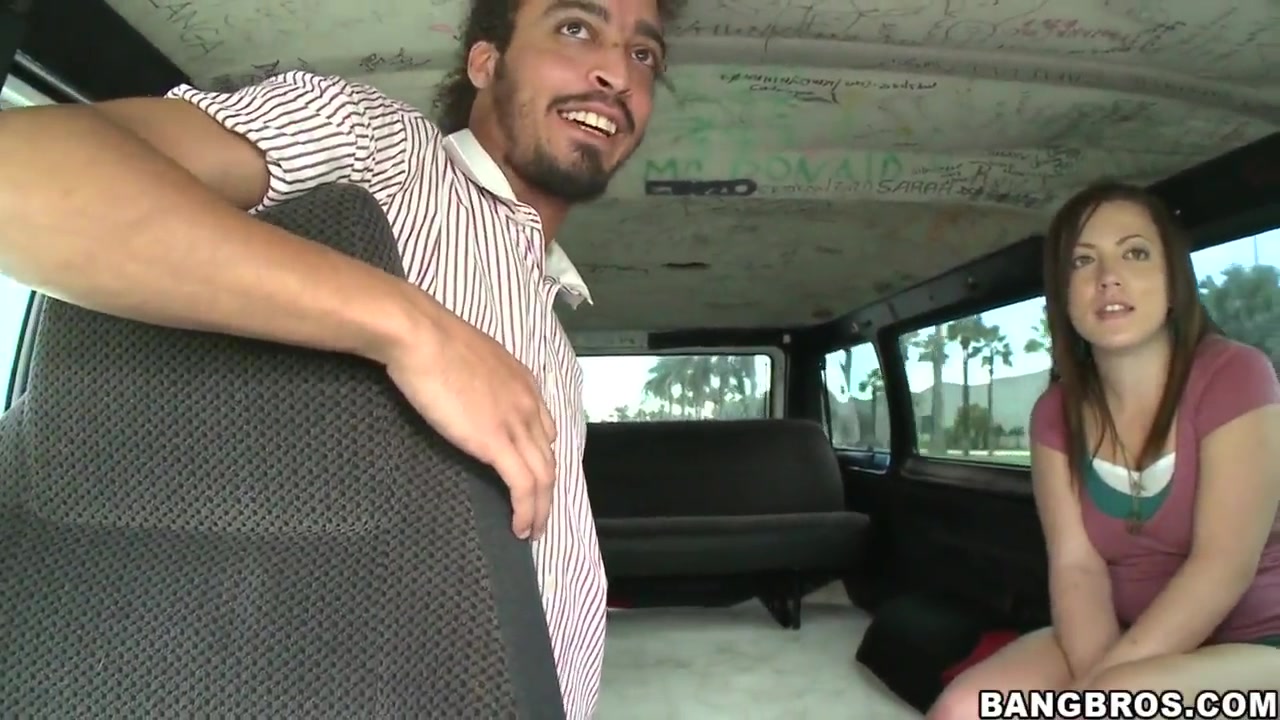 Sofia Ressen is taking a hot ride in a bus