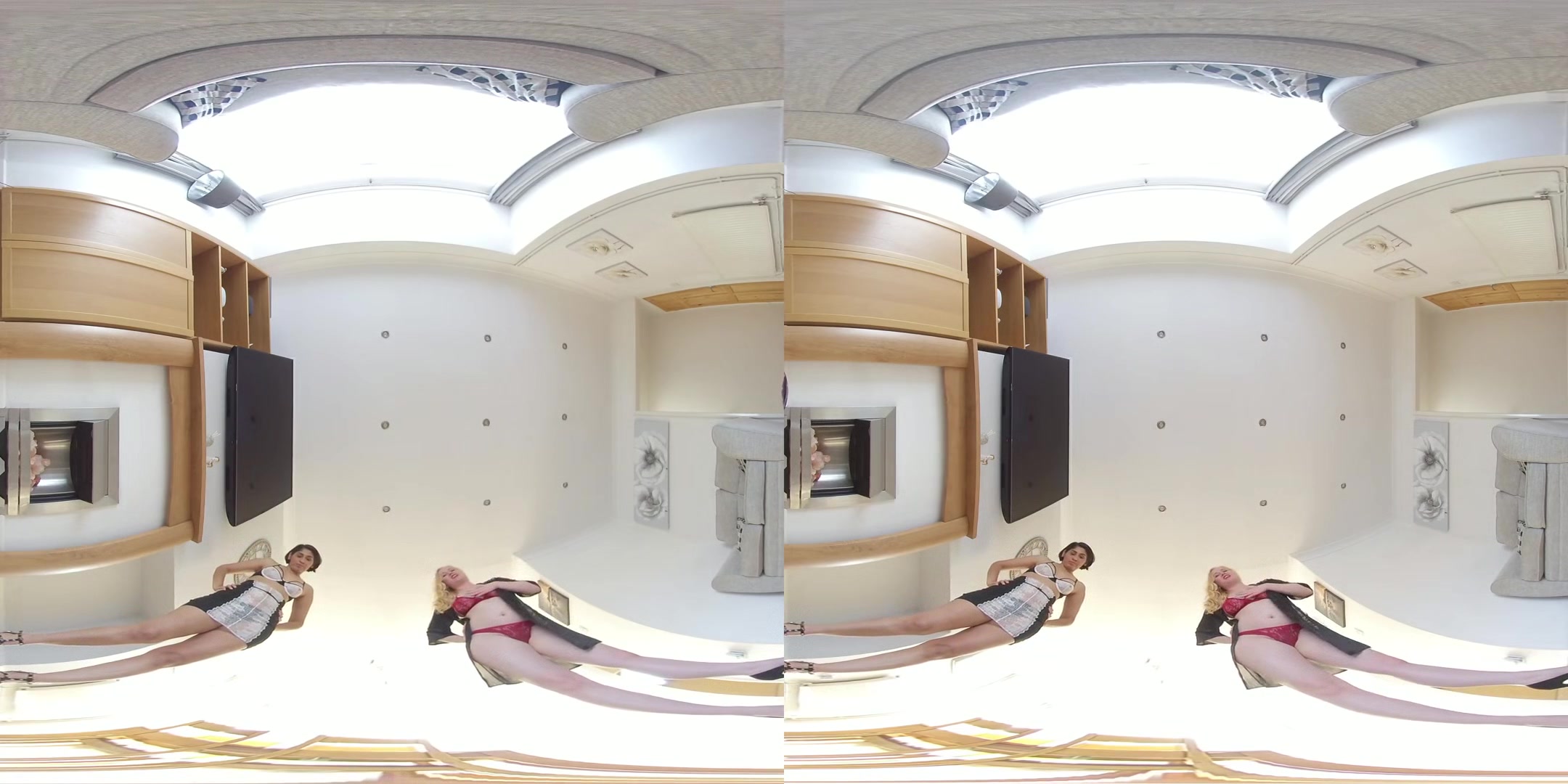 Sahara and Satine - Face Sitting; Fetish POV VR